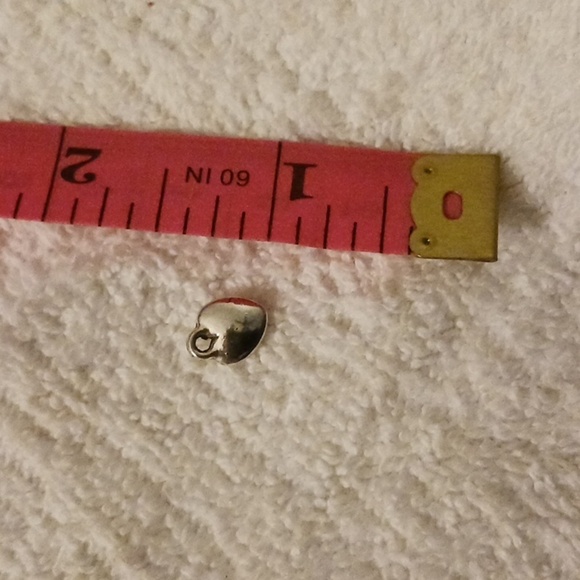 NWOT - Tibetan Silver Pendant Charms for Jewelry - Heart - Picture 1 of 2